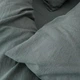Комплект постельного белья Viluta Полуторный Вареный хлопок Wash светло-зеленый (86) - изображение 3