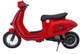 Skuter elektryczny dla dzieci Retro 23 1-osobowy Czerwony (5903864983593) - obraz 3