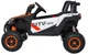 Samochód elektryczny dla dzieci Buggy Madman UTV-MX 1-osobowy Biało-pomarańczowy (5903864985009) - obraz 3