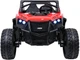 Samochód elektryczny dla dzieci Buggy RTR Monster Speed 2-osobowy Czerwony (5903864978841) - obraz 2