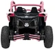 Samochód elektryczny dla dzieci Buggy Maverick Turbo RR Strong 2-osobowy Różowy (5903864983661) - obraz 4