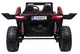 Samochód elektryczny dla dzieci Buggy RTR Monster Speed 2-osobowy Czerwony (5903864978841) - obraz 4