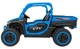 Samochód elektryczny dla dzieci Farmer Truck UTV Racing 2-osobowy Niebieski (5903864944068) - obraz 3
