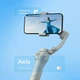 Стабілізатор ручний 3-х осьовий для телефону Proove Axis Gimbal Stabilizer Grey/сірий - зображення 4