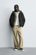 Куртка Zara Water Repellent чорний 8281/410/800 M - изображение 8