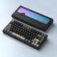 Клавиатура Беспроводная WOBKEY RAINY 75 Black Игровая Механическая. 2.4G/Bluetooth/Кабель. АЛЮМИНИЕВЫЙ Корпус. Hot-Swap. Батарея 3500mAh. RGB Подсветка. Свитчи HMX Violet - изображение 1