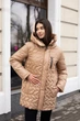Демісезонна куртка Mila Nova К-320 44 кемел - зображення 3