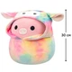 М'яка іграшка Squishmallows Поросятко Пітер 30 см (SQER00931) - зображення 6