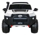 Samochód elektryczny dla dzieci Pick-Up Toyota Hilux 2-osobowy Biały (5903864913880) - obraz 2