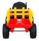 Traktor elektryczny dla dzieci Blow z przyczepą 1-osobowy Czerwony (5903864908152) - obraz 4
