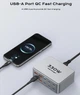 Потужний настільний зарядний пристрій Topzero 330W з 10 портами (6 Type-C + 4 USB-A) GaN Fast Charging - зображення 7