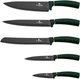 Набор ножей Berlinger Haus Emerald Collection с разделочной доской 6 предметов (BH-2551) - изображение 3