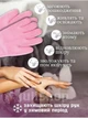 Зволожуючі гелеві spa рукавички для догляду за шкірою рук Spa gel gloves для пом'якшення шкіри рук (рожеві) - зображення 4