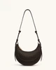 Женская сумка на плечо JW PEI Sharon Woven Crossbody Bag Coffee brown (123943) - изображение 2