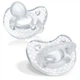 Пустышка Chicco PhysioForma Crystal, силикон, 16-36 мес., 2 шт. - изображение 1