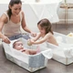 Набір Stokke Flexi Bath: ванночка складна та адаптер, Бежевий - зображення 2