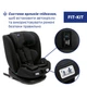 Автокресло Chicco Mokita i-Size, группа 1/2/3, Черный - изображение 9