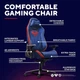 Игровое кресло Trust GXT721SM Ruya Pro Superman Edition Foldable Armrests Blue (25742_TRUST) - изображение 13