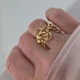 Кольцо женское безразмерное КО7700-4 - изображение 2