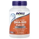 Риб'ячий жир подвійна сила Now Foods (DHA-500) 90 капсул (NOW-01612) - изображение 1