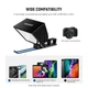 Профессиональный телесуфлер NEEWER BASICS X12B 12" из алюминиевого сплава регулируемый по высоте для смартфонов, планшетов - изображение 6