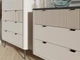 Витрина MARLY REG 6 90х142х40 кашемир / орех Jurek - изображение 6
