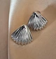 Женские сережки "Морские ракушки" 1.8см jewelry Серебристые - изображение 1