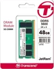 Оперативная память Transcend 48 GB SO-DIMM DDR5 5600 MHz JetRam (JM5600ASE-48G) - изображение 2