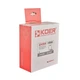 Комплект кранів для сушки для рушників кутовий Koer KR.SET.551 - M1/2''xM1/2'' під ТЕН хромований (KR5841) - зображення 2