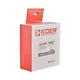 Комплект кранів для сушки для рушників кутовий Koer KR.SET.550 - M1/2''xM1/2'' запірний, хромований (KR5840) - зображення 3