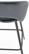 Hoker barowy Halmar H96 Szary (5905248114746) - obraz 8