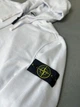 Мужская Зип худи белая Stone Island размер L - изображение 2
