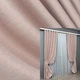 Комплект готових штор VR-Textil Блекаут двосторонній Eclipsе № 1793ш Пудровий 125х270 см 2 шт (39-962) - зображення 1