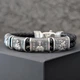Браслет с серебряными вставками Meridian 925 "Спаси и сохрани" пробы 4144/16 - изображение 2