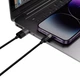 USB кабель 3в1 Micro USB/Lightning/Type-C Baseus StarSpeed One-for-three Fast Charging (1.2м, 3.5A) Black - зображення 4