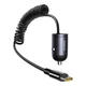 Автомобильное зарядное устройство Baseus 30W Mini Car Charger Type-C PD черный (6932172677213) - изображение 3