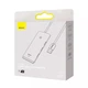 USB хаб розширювач із входом Type-C HUB адаптер Baseus Lite Series 4-in-1 (Type-C to USB 3.0*4, 2m). Black - зображення 9