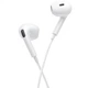Навушники з мікрофоном провідні Baseus Encok Semi-in-Ear Wired Earphones (3.5mm, 1.1m). White - зображення 3