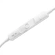 Навушники з мікрофоном провідні Baseus Encok Semi-in-Ear Wired Earphones (3.5mm, 1.1m). White - зображення 4