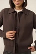 Жіночий жакет 2889 TM Triko Bakh 50-52 шоколад (2889_chocolate) - зображення 10