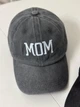 Комплект кепок бейсболка парная Папа Мама (Dad Mom) 56-60р Серый (8090) - изображение 2