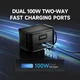 Зарядная станция ALLPOWERS SOLAX P100 LiFePO4 31000 mAh 99.2Wh 100W - изображение 4