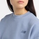 Жіночій блакитний світшот New Balance Coastal Fleece 40 (L) (WT51514DUS) - зображення 4