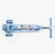 Самокат трехколесный Skyper KR-6093 колеса PU со светом и музыкой. Blue and White (189258) - изображение 3