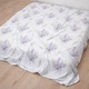 Простирадло без резинки Бязь Lavender Breeze 110*160 см Світло-Сірий - зображення 1