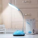 Міні настільна лампа на батарейках Led Desk Light Blue - зображення 1