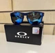 Окуляри сонцезахисні Oakley Holbrook Tennessee Titans, чорні з лінзами Prizm Sapphire Blue - зображення 3