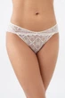 Женские трусы слип кружевные Giulia Marcia 2313/31 XL White-cream pink, комфортные трусики на каждый день, повседневное белье - изображение 2