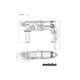 Перфоратор Metabo KHE 2645 SDS-plus, 850Вт, 2.9Дж, 2.9кг (601710500) Metabo 601710500 990301 - изображение 4