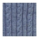 Плед Прованс Soft косы Синий меланж 140x180 см (11682) Прованс 11682 922855 - изображение 3